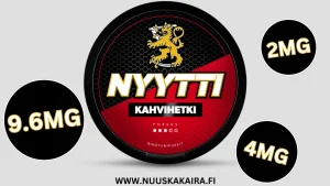 Nyytti Kahvihetki nikotiinipussien arvostelu